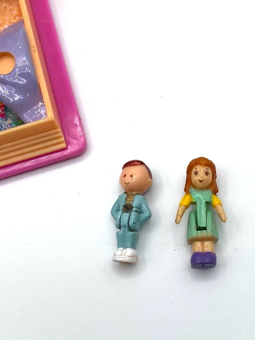 Vintage Bluebird Polly Pocket Glitter Island Storybook Compact 1995 - Picture 4 of 14